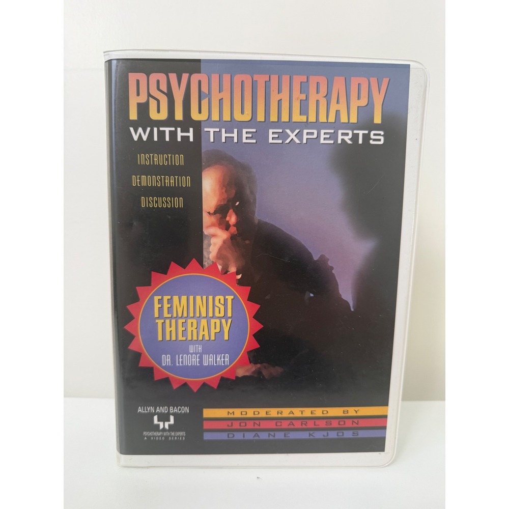 Feminist Therapy Dr Lenore Walker Psychotherapy with the Experts VHS 1998 Guide
